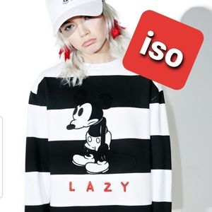 ISO Lazy Oaf Retro Mickey Jumper